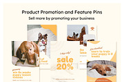Pets Pinterest Pins Canva Templates, a Social Media Template by Cultive Creative (Thumbnail 10 of 12)