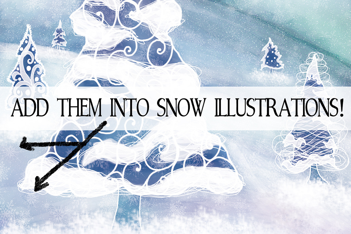 Soft Snowfall Texture, a Texture Graphic by Black Bunny Design Studio (Photo 2 of 3)