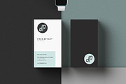 Minimalist Business Card, a Business Card Template by AyshaCanvas (Thumbnail 1 of 3)