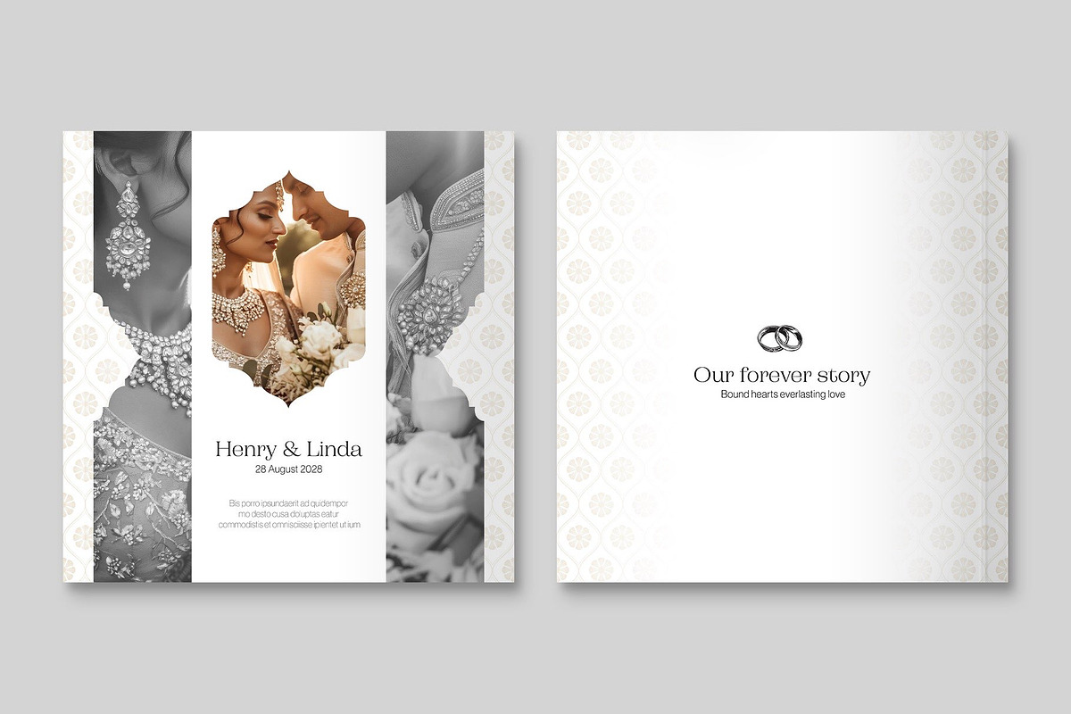 Indian Wedding Photo Album Template, a Brochure Template by BrandPacks (Photo 2 of 5)