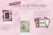 Bookstagram template Instagram Canva, a Social Media Template by PixelBloomClub (Thumbnail 5 of 8)