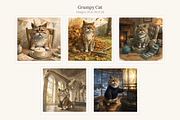 Grumpy Cat Illustrations, 29, an Animal Illustration by LanternkinStudio (Thumbnail 10 of 14)