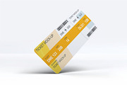 Ticket Mock-Up, an Advertising Mockup by DesignRushMarket (Thumbnail 3 of 8)