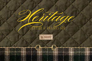 Heritage Textile & Frames Kit