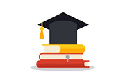 Graduation Books Clipart Set, an Object Graphic by Designs_River (Thumbnail 8 of 16)