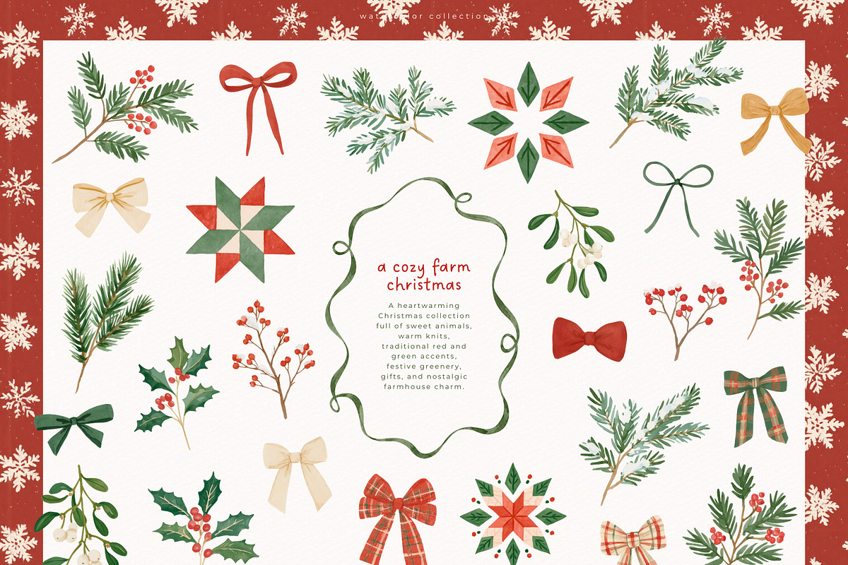 A Cozy Farm Collection, a Seasonal Illustration by PeDe Designs (Photo 8 of 9)