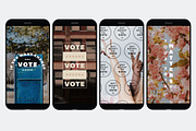 Voting Badges, an Illustration by Mere Hunter (Thumbnail 2 of 4)