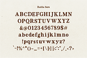Railla Sore - Handmade Natural Serif, a Serif Font by Pandeka Studio (Thumbnail 9 of 9)