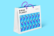 Birds Planet Geometric Patterns, a Pattern Graphic by Designnina Shop (Thumbnail 8 of 12)