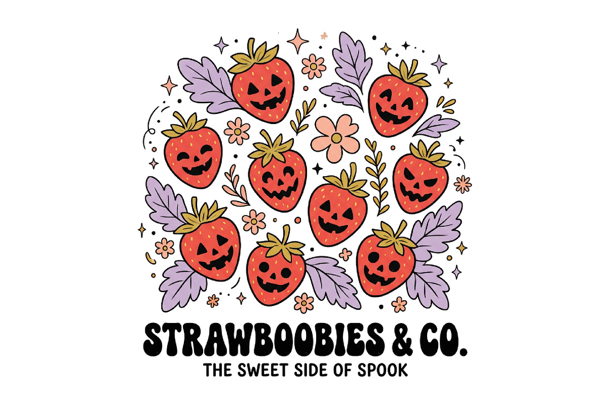 Boho Halloween PNG Bundle, a Work Illustration by CraftArtStudio (Photo 2 of 4)