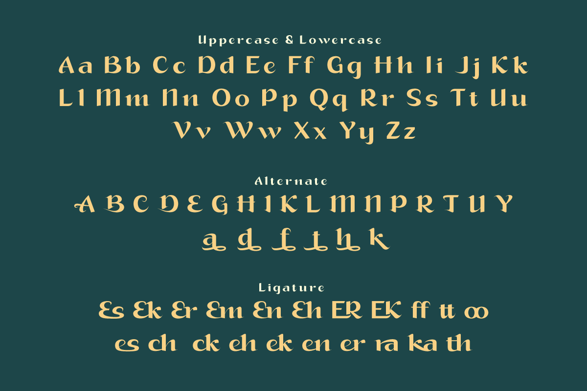 Gitky - Display Font, a Sans Serif Font by twinstd (Photo 9 of 10)