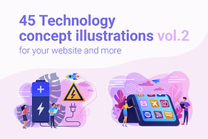 Technology Concept Illustrations