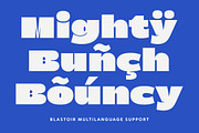 Blastoir - Expanded Bold Sans Serif, a Sans Serif Font by Typia Nesia (Thumbnail 4 of 11)