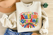 Autism Grandma, Faux Yarn Coquette, an Illustration by DreamCafeArt (Thumbnail 2 of 5)