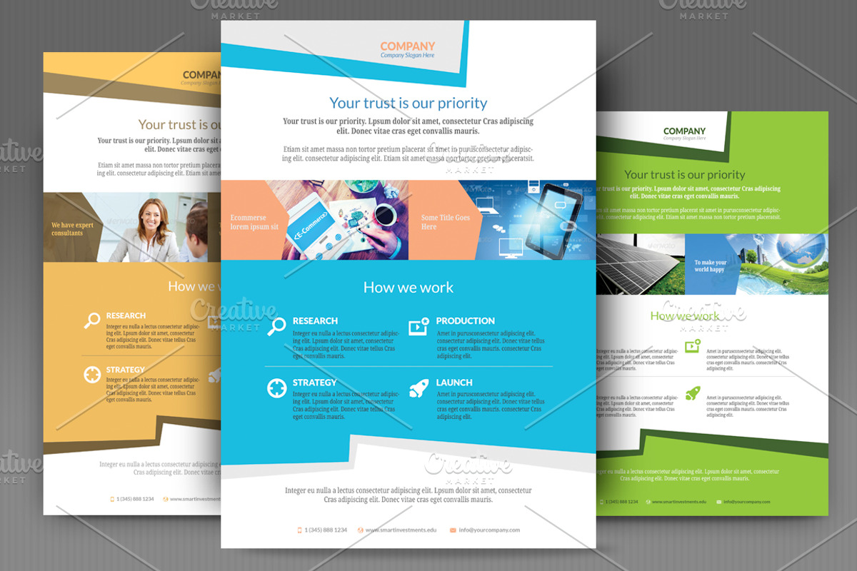 Business Flyer Templates, a Flyer Template by Aabhaas (Photo 4 of 4)