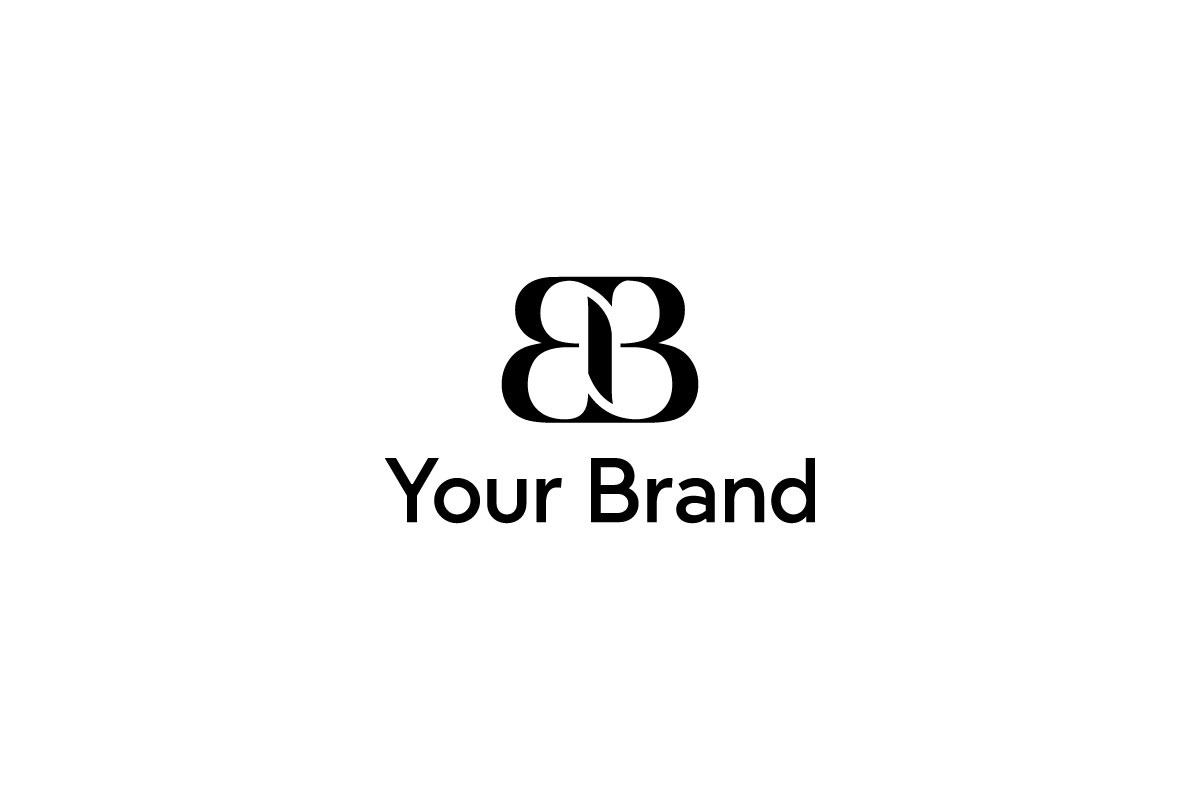 Minimal BB Monogram Logo Design preview 5