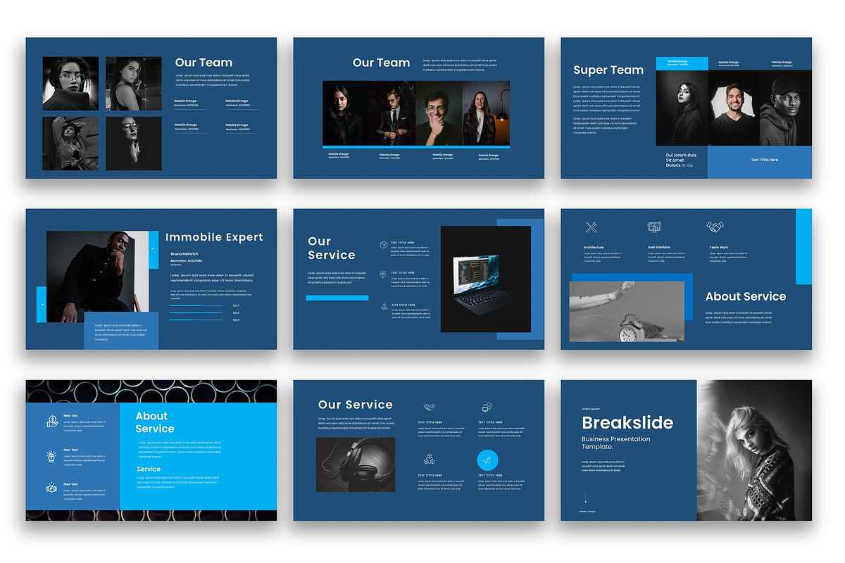 Immobile – Business Google Slide, a Presentation Template by kreatifreya (Photo 4 of 5)