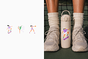 Sports, Active Lifestyle Vector Pack, a Sport Illustration by Nutalin Art (Thumbnail 12 of 12)