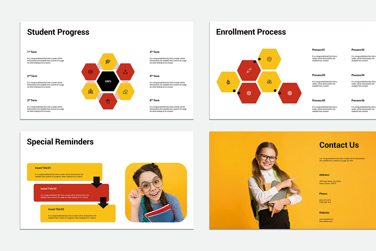 Education Template Presentation, a Presentation Template by Blackcloud_Creations (Photo 6 of 6)