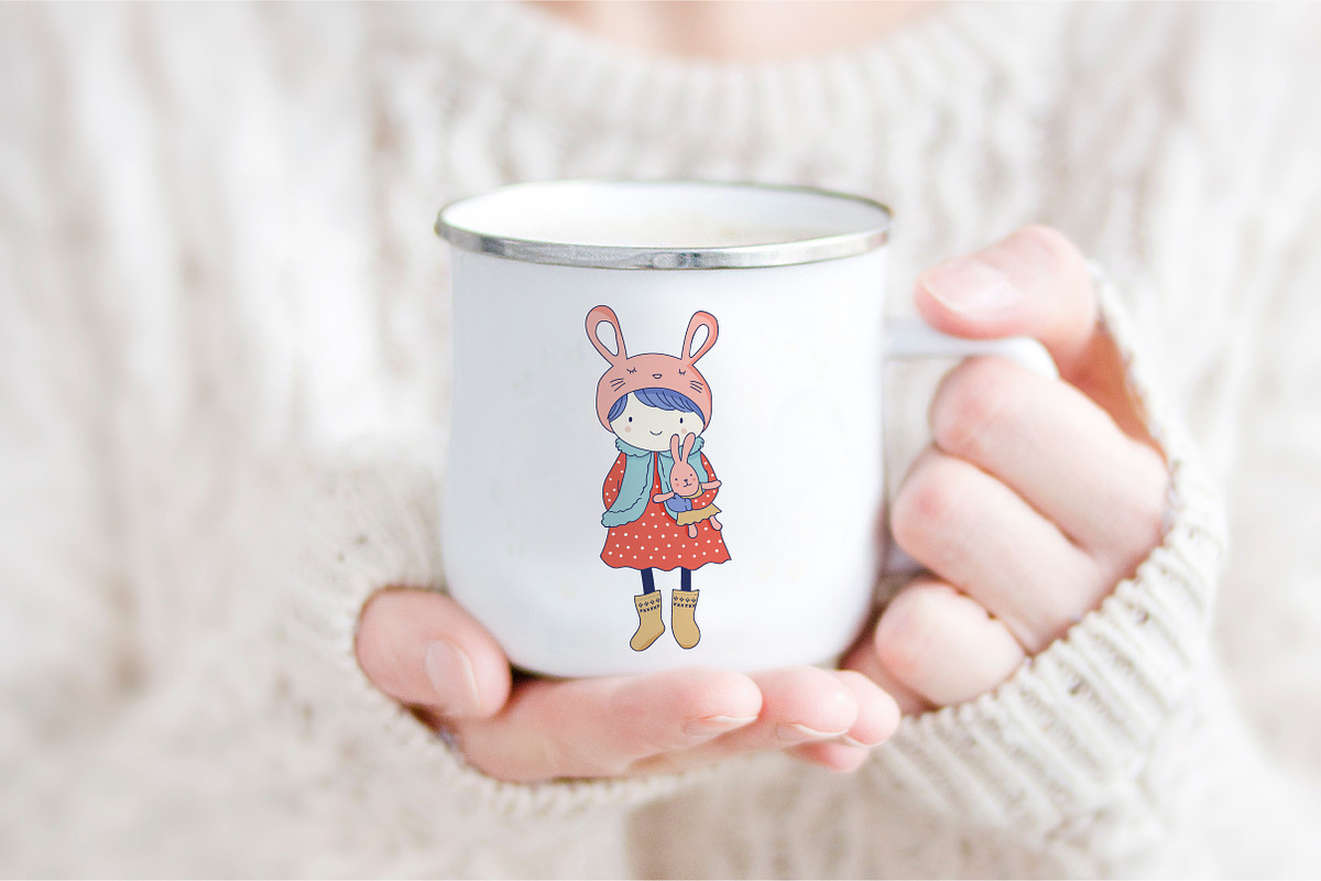 Cold weather, Warm friendship, a Seasonal Illustration by Marish (Photo 2 of 9)