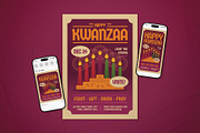 Happy Kwanzaa Event Flyer Set, a Flyer Template by The Good Store (Thumbnail 1 of 2)