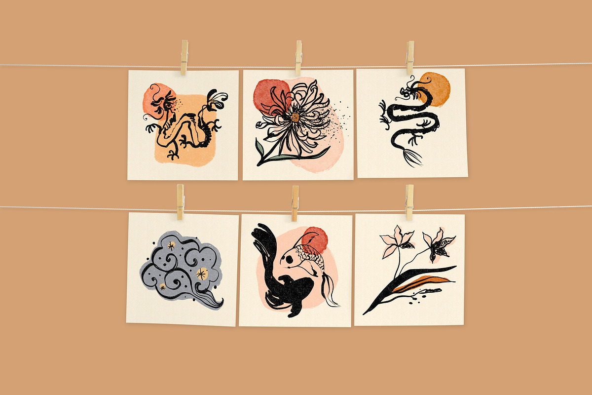 Oriental Bundle, an Animal Illustration by Annie Konst (Photo 3 of 22)