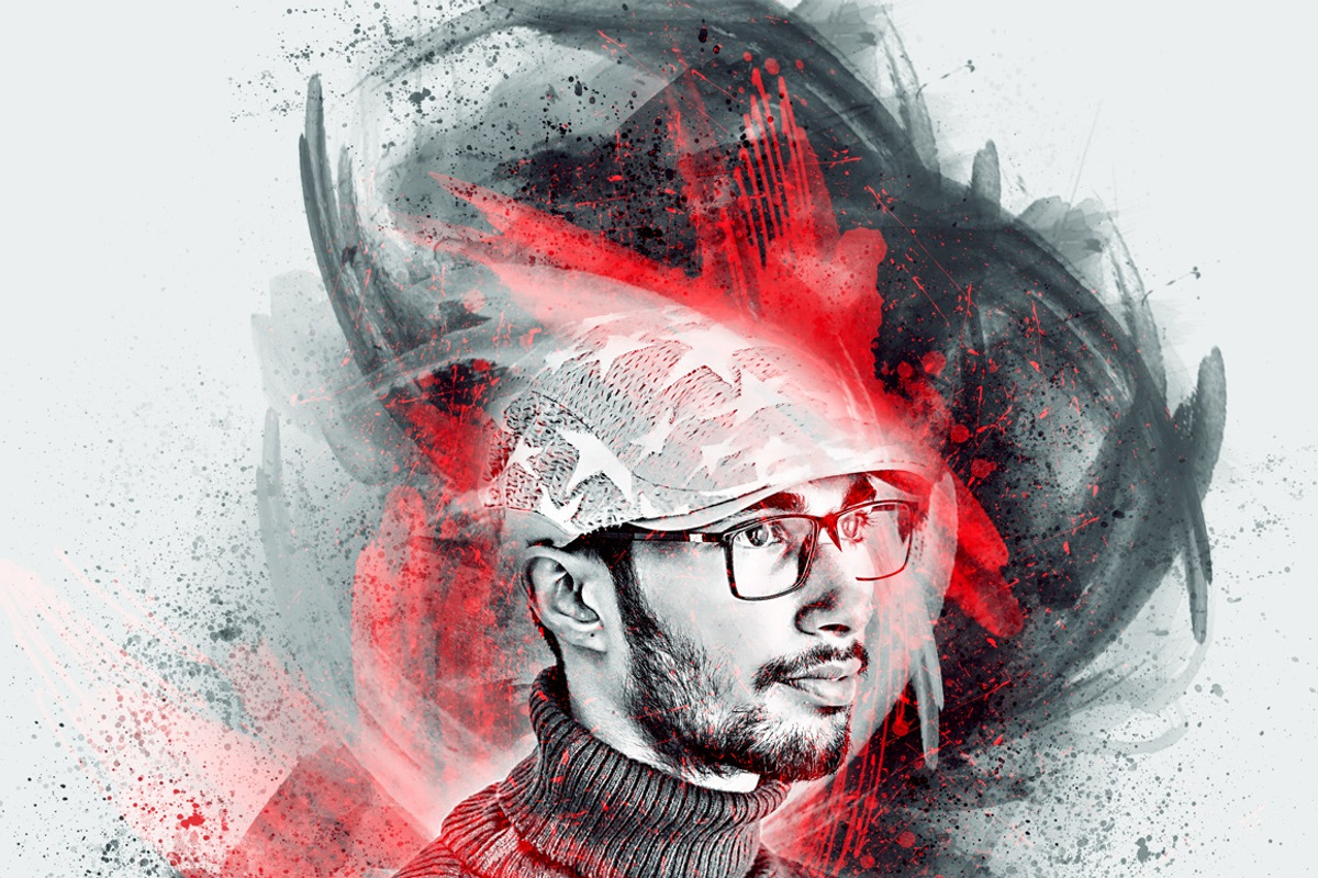 Poster Creator Photoshop Action, an Action Add-On by MRI STUDIO (Photo 3 of 16)