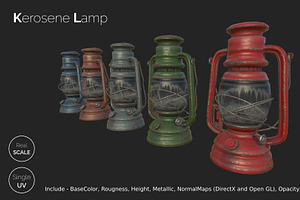 Old Kerosene Lamp