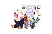 Kids back to school concept set, an Education Illustration by PaperTrident (Thumbnail 9 of 9)