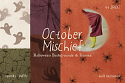 October Mischief Halloween Textures, a Background Graphic by DigARTbyHavroshka (Thumbnail 1 of 13)