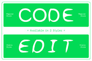 CS Ghita Mono Drawn, a Sans Serif Font by Craft Supply Co. (Thumbnail 3 of 8)