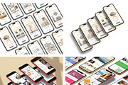 ALL 3D iPHONE MOCK-UP BUNDLE VOL-I3, an iPhone Mockup by Graphicsworld125 (Thumbnail 7 of 22)
