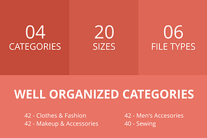 166 Fashion Line Icons