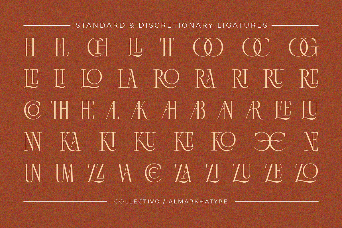 Collectivo – Stylish Condense Serif, a Serif Font by Almarkhatype (Photo 12 of 12)