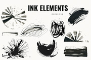 Grunge Ink textures background, a Texture Graphic by Yuliya Derbisheva (Thumbnail 10 of 12)