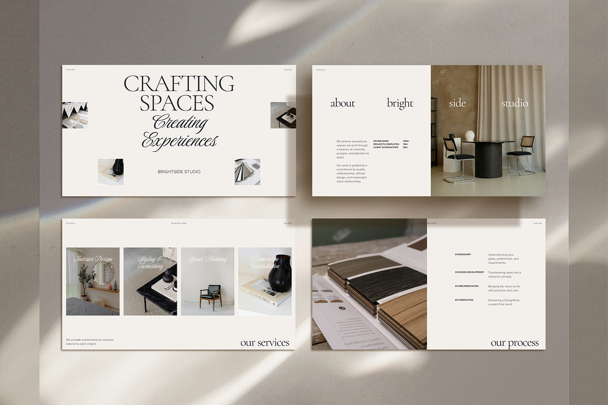 Neutral Elegant Presentation, a Presentation Template by Creatif Foundry (Photo 4 of 7)