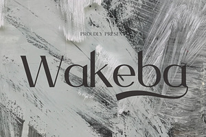 Wakeba Serif Font