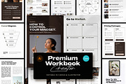 Premium Workbook Templates For Canva, a Marketing Template by AndrewPixel (Thumbnail 1 of 12)