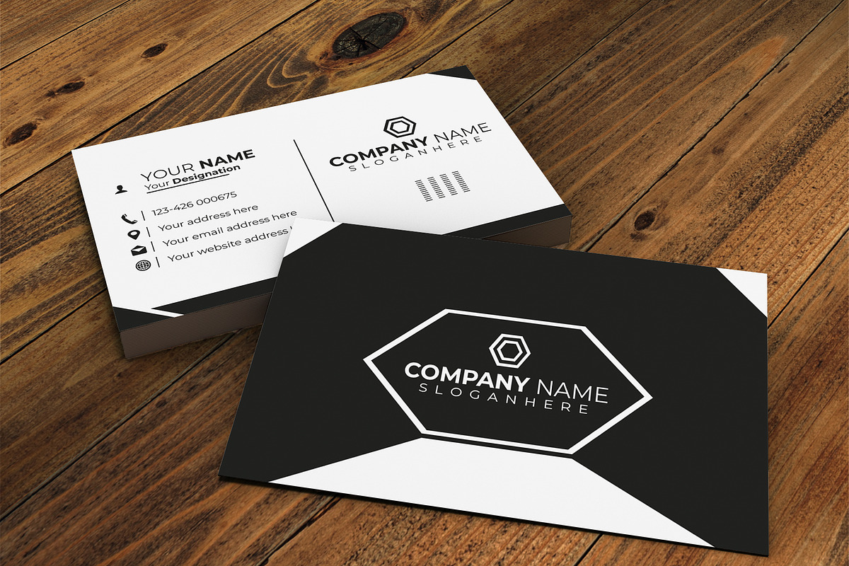 Business Card Design Templates, a Business Card Template by Lakhan1998 (Photo 3 of 3)