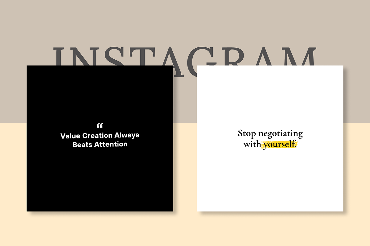 50 INSPIRING INSTAGRAM TEMPLATE, a Social Media Template by RB Boutique (Photo 10 of 10)