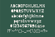 Quiz Risk - Handmade Quirky Font, a Serif Font by Pandeka Studio (Thumbnail 8 of 9)