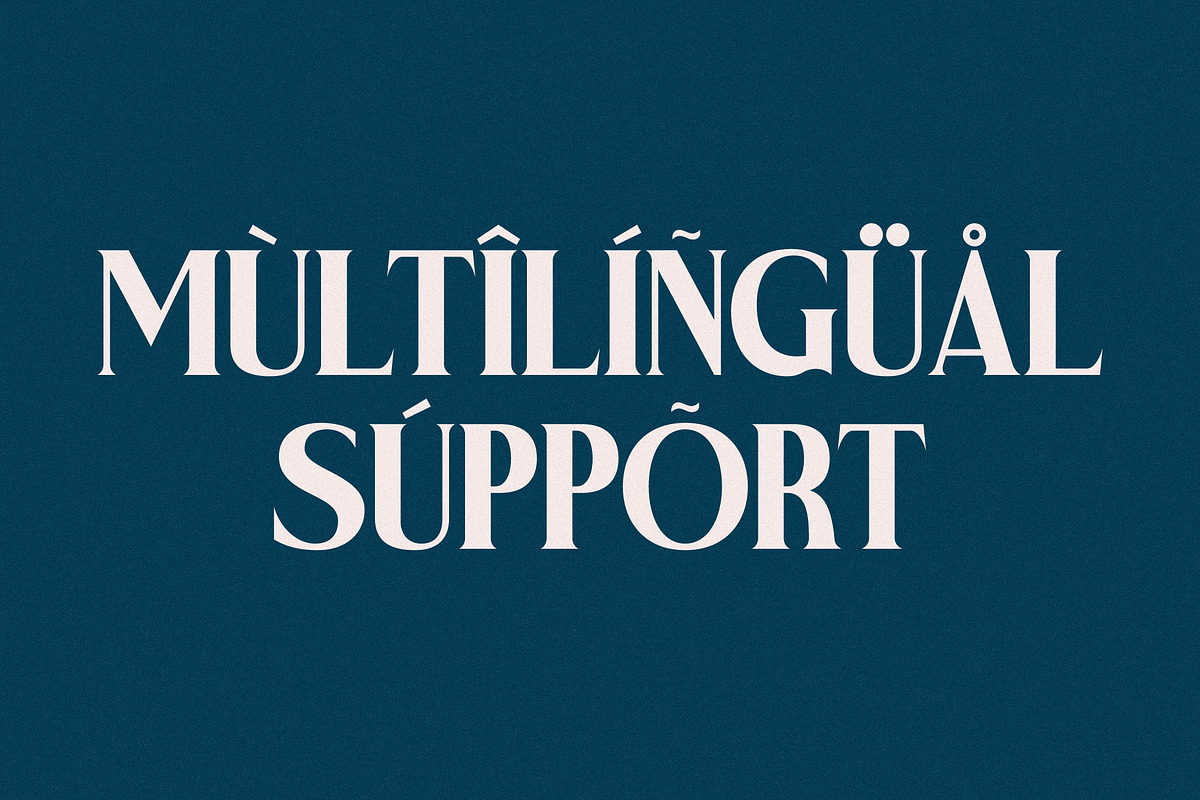Kraliba Modern Display Serif, a Serif Font by Letterena Studios (Photo 12 of 15)