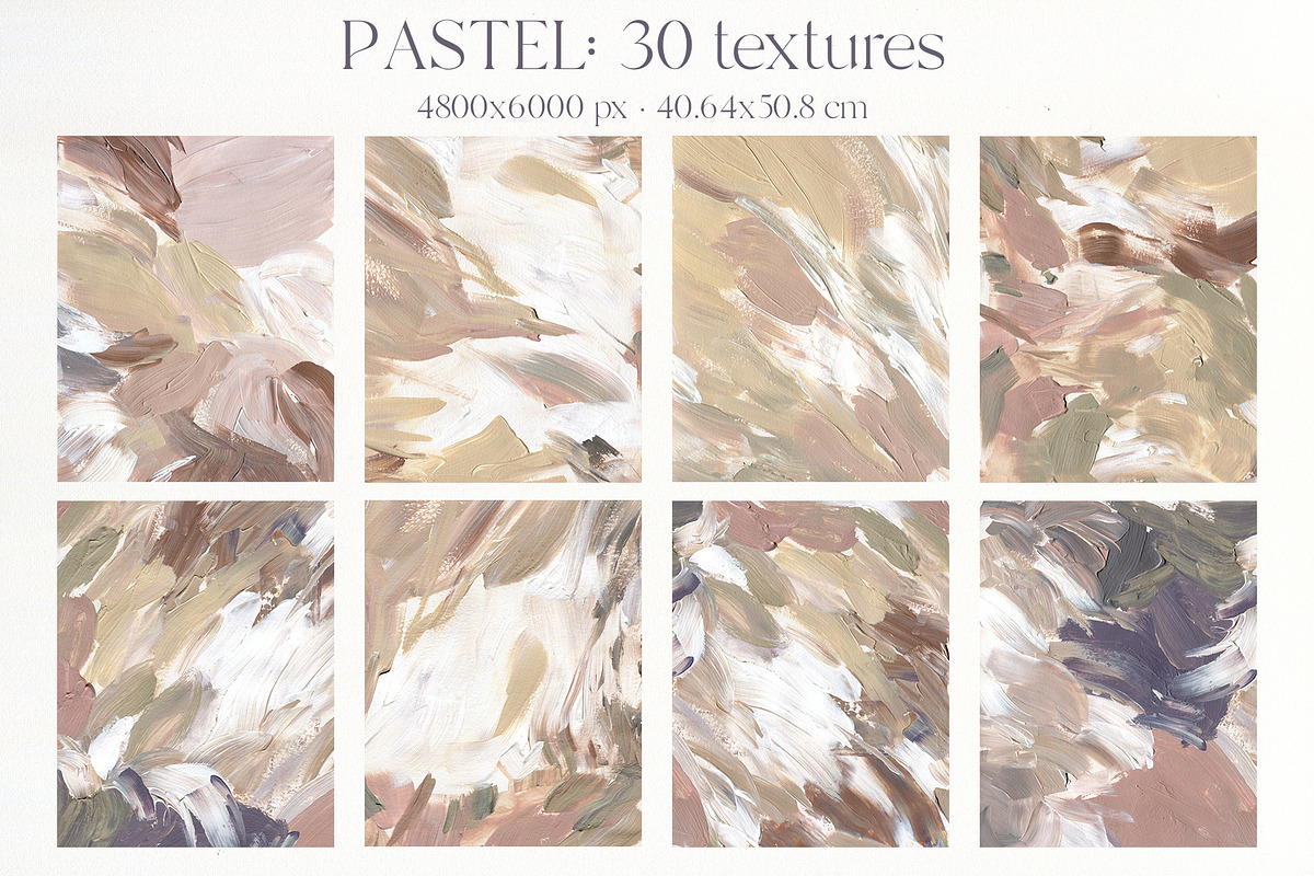 Abstract painted backgrounds pastel, a Texture Graphic by Yuliya Derbisheva (Photo 3 of 12)