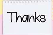 Notes Agatha | Script Font, a Script Font by Scratchones (Thumbnail 8 of 8)