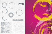 Grunge Vector Textures & Brushes, an Illustration by ElenaKovalyova (Thumbnail 4 of 4)