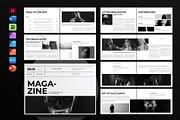 Magazine Template Landscape, a Magazine Template by DesignCrest (Thumbnail 1 of 14)
