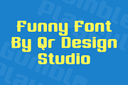 Gumble Playful Font, a Sans Serif Font by QR Design Studio (Thumbnail 5 of 9)