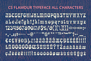 CS Flamour – Fantasy Font, a Sans Serif Font by Craft Supply Co. (Thumbnail 8 of 8)