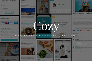 Cozy UI Kit For Blog / Magazine