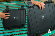 Black Case Mockup Set Vol 1, a Household Mockup by DOBE Studio (Thumbnail 3 of 4)
